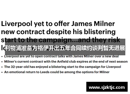 利物浦准备为格伊开出五年合同续约谈判暂无进展 利物浦准备为格伊开出五年合同续约谈判暂无进展